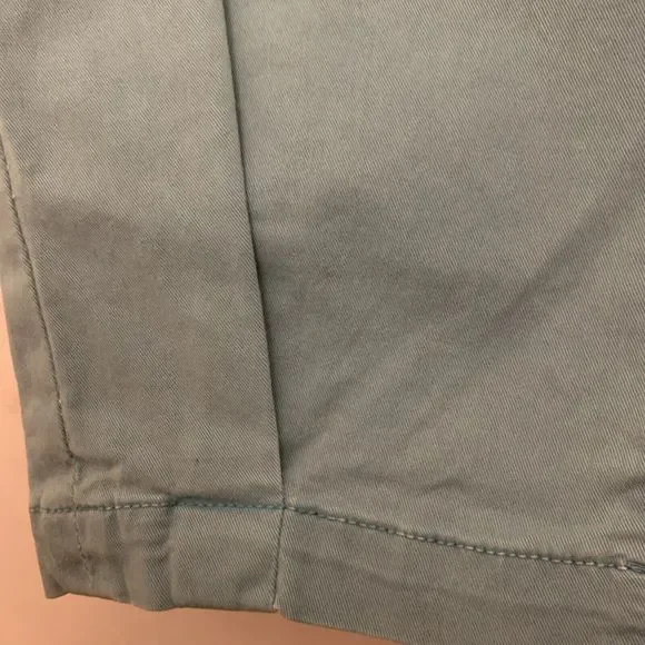 Mother The Catch All Prep Ankle Crop Womens 32 Nile Blue Pants Killing Time NWT